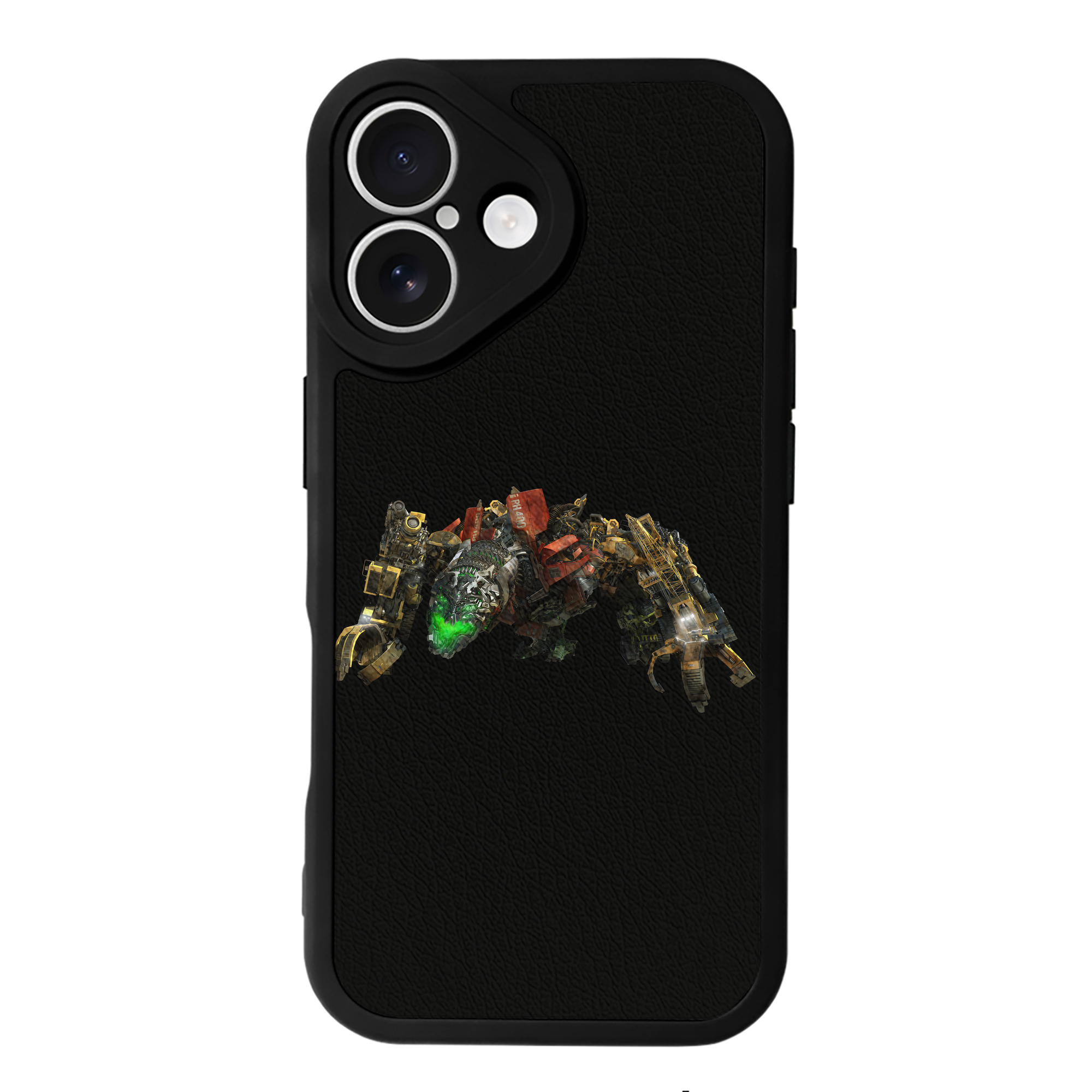 （画像用） Transformers トランスフォーマー 【iPhone 16シリーズ対応】シリコンスマホケース（レザー調） 材質：シリコン